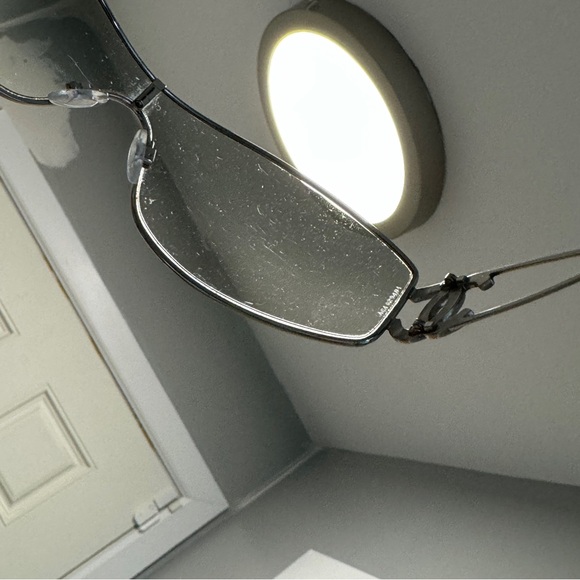 Chanel RARE 4072 Shield Crystal Studded CC Vintage Y2K Sunglasses - Picture 16 of 16